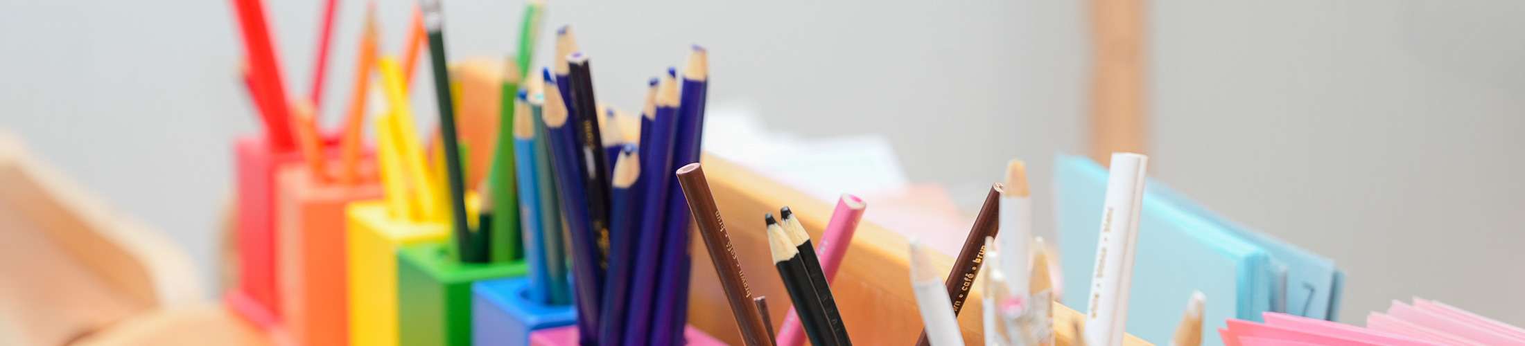 Coloured pencils